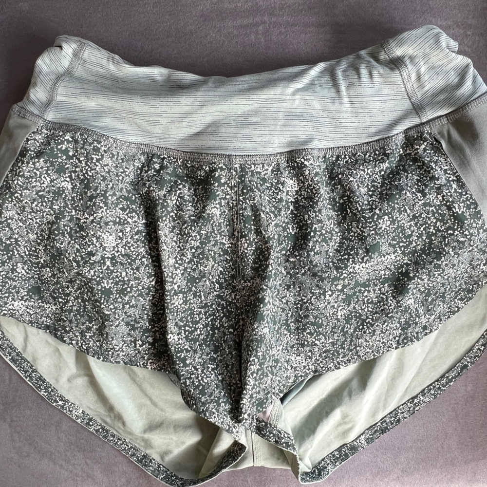 Outdoor Voices Green Athletic Shorts